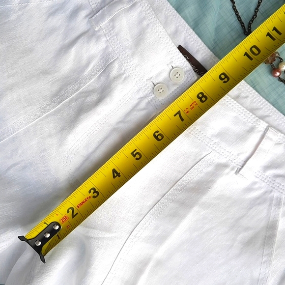 TOMMY BAHAMA Linen Aubrey Fit Crop Pants - Picture 9 of 12